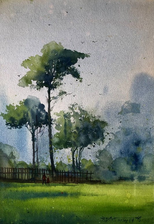 Nature- Watercolor landscape